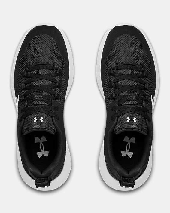 Men's UA Essential Sportstyle Shoes in Black image number 2